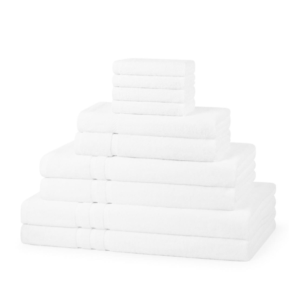 600GSM Luxury Royal Egyptian Double Yarn Towels - White